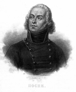 Ritratto del Generale Lazare Louis Hoche - in "Rivoluzione francese" di Thiers, XIX secolo da French School