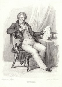 Ritratto di Georges Cuvier da French School