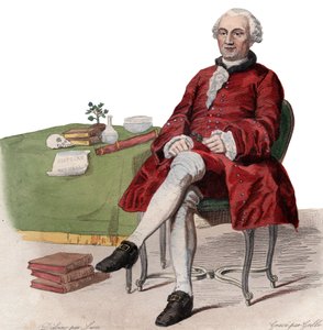 Ritratto di Georges Louis Leclerc, Conte di Buffon (1707-1788), naturalista francese