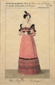 Ritratto di Giuseppina Ronzi de Begnis nel ruolo di Rosina in 