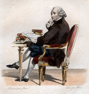 Ritratto di Guillaume Chrétien de Lamoignon de Malesherbes (1721-1794), statista e ministro francese