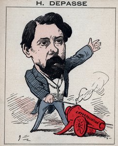 Ritratto di Hector Depasse (1842-1911) politico francese - in "Les Hommes d