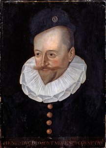 Ritratto di Enrico I Duca di Montmorency, Connestabile di Francia (1534-1614) Scuola francese del XVI secolo. Versailles, Castelli di Versailles e Trianon da French School