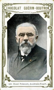 Ritratto di Henri Poincaré da French School