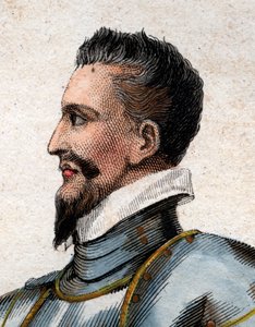 Ritratto di Enrico I, Duca di Guisa (1550-1588) detto lo sfregiato da French School