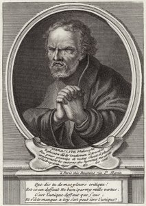 Ritratto di Eraclito di Efeso da French School