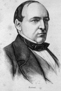 Ritratto di Hippolyte Fortoul, scrittore e ministro francese (1811-1856) - in “L