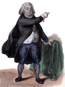 Ritratto di Honore Gabriel Riqueti, Conte di Mirabeau, politico e rivoluzionario francese da French School