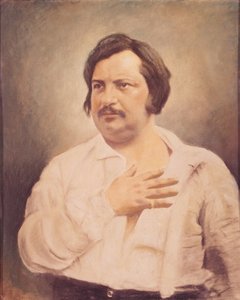 Ritratto di Honoré de Balzac (1799-1850) da un dagherrotipo