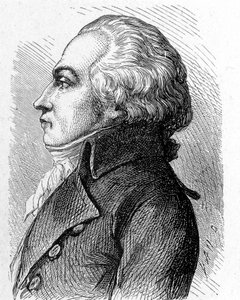Ritratto di Jacques Constantin Perier (1742 - 1818) - in "Album della Scienza; illustri studiosi; Grandi scoperte" 1896.