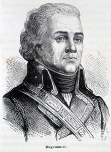 Ritratto di Jacques François Coquille detto Dugommier, generale francese (1738 -1794) - in "L