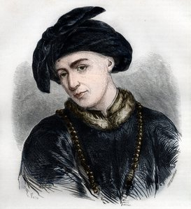 Ritratto di Jan Hus (o Jean Huss) da French School