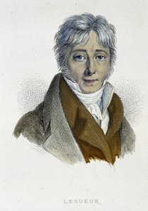 Ritratto di Jean-François Lesueur - incisione