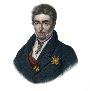 Ritratto di Jean Baptiste, Conte di Villele (1773-1854), politico francese. in "LIBRE DES SPORERS" di Louis de Cormenin Timon. 1842. Collezione privata