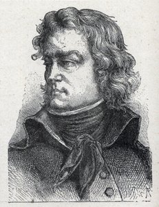 Ritratto di Jean Baptiste Camille de Canclaux (1740-1817), generale francese della Rivoluzione. Incisione del 1889 da French School