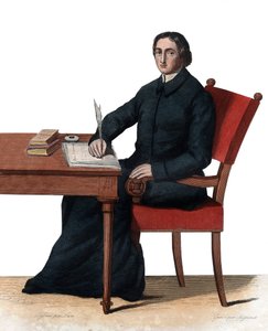Ritratto di Jean Baptiste Massillon (1663-1742), vescovo cattolico e predicatore francese, vescovo di Clermont