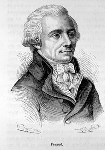 Ritratto di Jean Feraud (o Ferraud), politico francese (1764-1795) - in "L