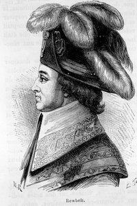 Ritratto di Jean François Rewbell (o Reubell), politico francese (1747 - 1807) - in "L