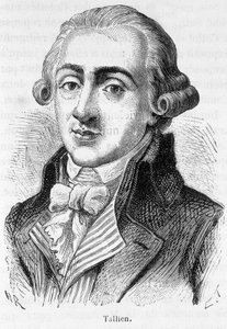 Ritratto di Jean Lambert (Jean-Lambert) Tallian, politico francese (1767-1820) - in "L