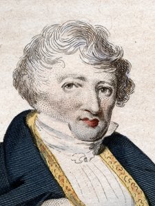 Ritratto di Georges Cuvier (1769-1832), naturalista e zoologo francese da French School