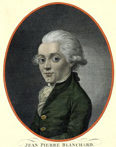 Ritratto di Jean Pierre Blanchard (1753-1809), aeronauta francese