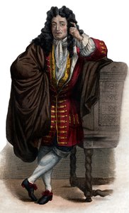 Ritratto di Jean de La Bruyère (1645-1696), saggista e moralista francese da French School
