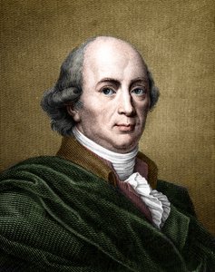 Ritratto di Johann Gottfried Herder (1744-1803) (colorazione successiva) da French School