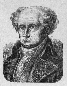 Ritratto di Joseph Jerome Simeon (1749-1842), avvocato e politico francese. Incisione del 1889. Collezione privata da French School