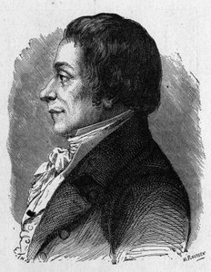 Ritratto di Joseph Lakanal (1762 - 1845), politico francese - in "Album della Scienza; studiosi illustri; Grandi scoperte" 1896 da French School