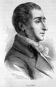 Ritratto di Joseph Louis, Conte di Lagrange (1736-1813), matematico francese - in "L