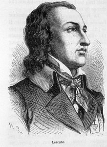 Ritratto di Lescure, capo della Vandea (1766 - 1793) - in "L