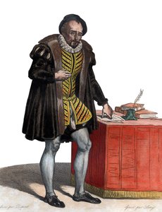 Ritratto di Michel Eyquem de Montaigne (1533-1592), scrittore francese