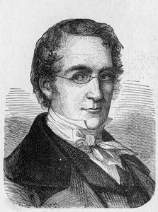 Ritratto di Louis-Joseph Gay-Lussac (Louis Joseph Gay Lussac) (1778 - 1850) - in "Album of Science; illustrious scholars; Great discoveries" 1896 da French School