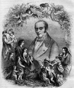 Ritratto di Louis Benoit Guersant (1777-1848), medico francese da French School