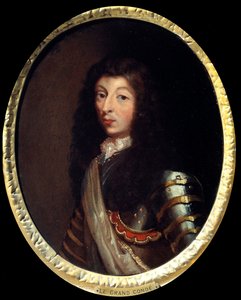 Ritratto di Luigi II Principe di Borbone, il Gran Condé (1621-1686). Dipinto della Scuola Francese del XVII secolo. Parigi, Museo dell