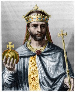 Ritratto di Luigi I il Pio o il Bonario (778-840), Imperatore d