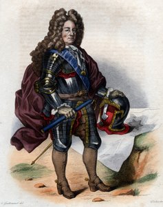 Ritratto di Louis Joseph de Bourbon, duca di Vendôme (1645-1712), comandante militare francese e maresciallo di Francia da French School