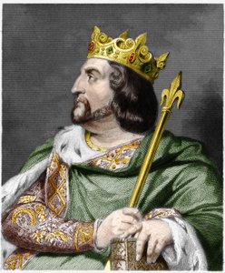 Ritratto di Luigi VI il Grosso (1081-1137), re di Francia - in 