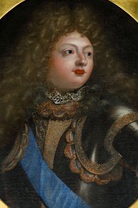 Ritratto di Luigi il Delfino da French School