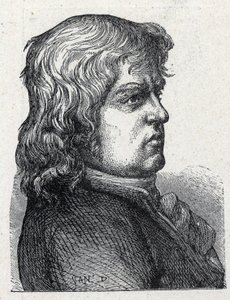 Ritratto di Marc Guillaume Alexis Vadier (1736-1828), politico rivoluzionario francese. Incisione del 1889. Collezione privata da French School