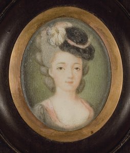 Ritratto di Marie Adrienne Françoise de Noailles, Marchesa de la Fayette da French School