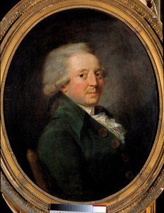 Ritratto di Marie Jean Antoine Nicolas de Caritat, Marchese di Condorcet (1743-1793), filosofo francese. Dipinto anonimo francese