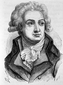 Ritratto di Marie Jean Herault de Sechelles (1759-1794), politico francese - in "L