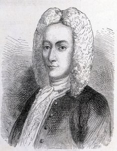 Ritratto di Mathieu Dutilh (1715-1791) - in "Album della Scienza; illustri studiosi; Grandi scoperte" 1896 da French School