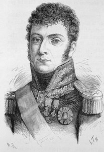 Ritratto di Molitor, Maresciallo di Francia (1770 - 1849) - in "L