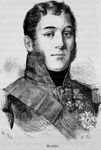 Ritratto di Mortier, Duca di Treviso (1768-1835), Maresciallo di Francia, ucciso durante l