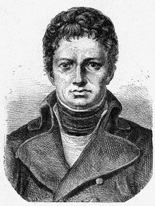 Ritratto di Nicolas René Dufriche, Barone Desgenettes (1762 - 1837), medico militare francese - in "Album della Scienza; illustri scienziati; Grandi scoperte" 1896