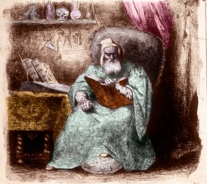 Ritratto di Nostradamus, Michel de Notre Dame da French School