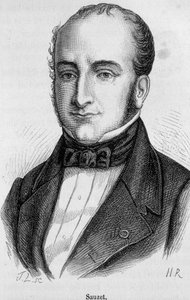 Ritratto di Paul Jean Pierre Sauzet (1809-1876) da French School