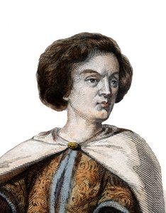 Ritratto di Pietro Abelardo, filosofo scolastico, teologo e logico francese